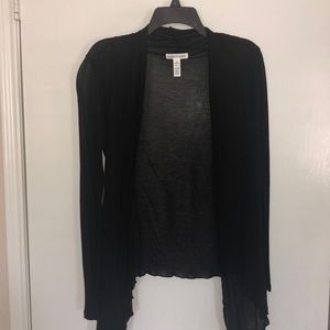 Thin Black Cardigan
